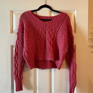 American Eagle Cropped Sweater NWOT